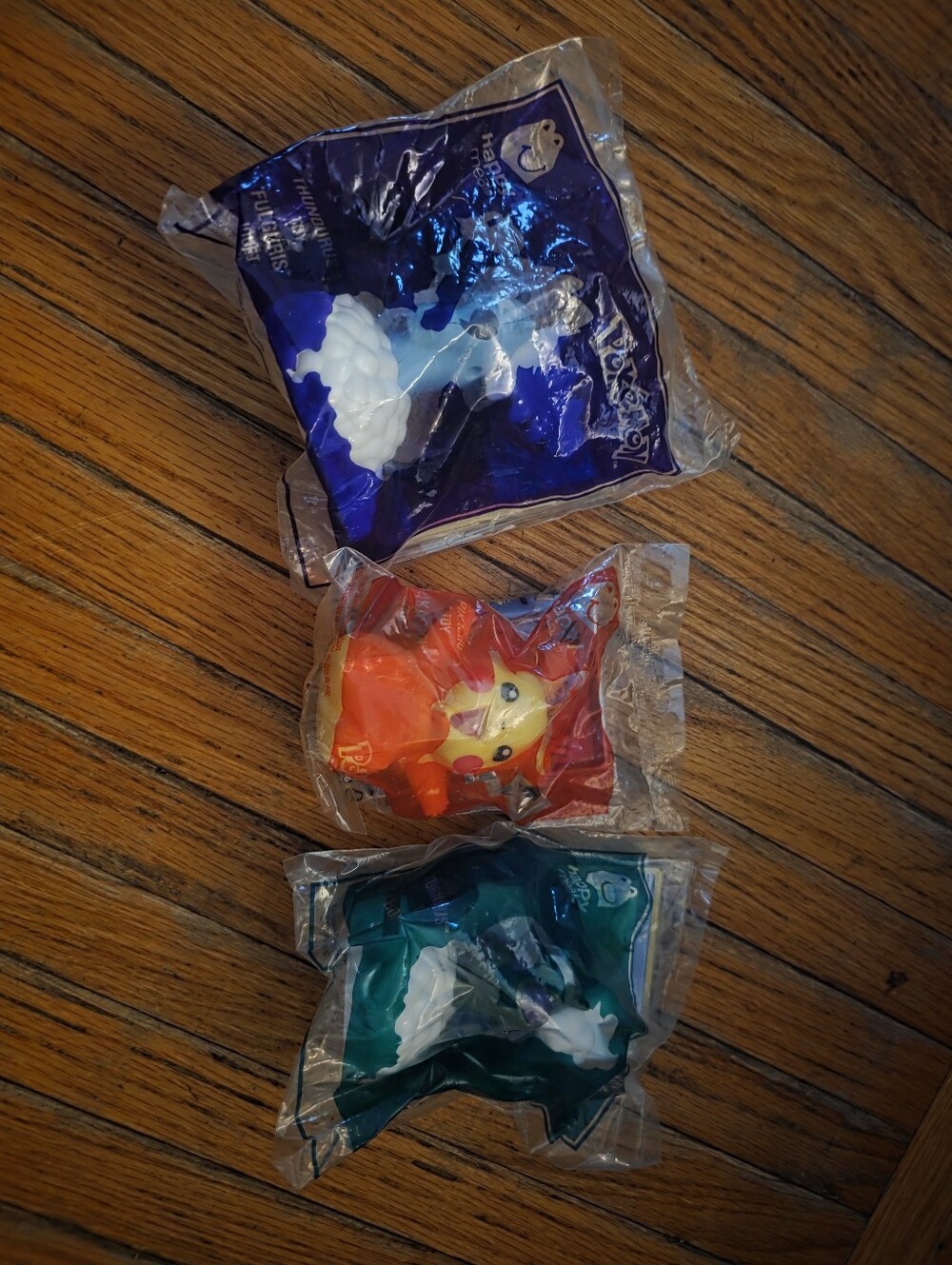 McDonald's Pokémon Happy Meal Toys: Pikachu, Tornadus, Thundurus Lot